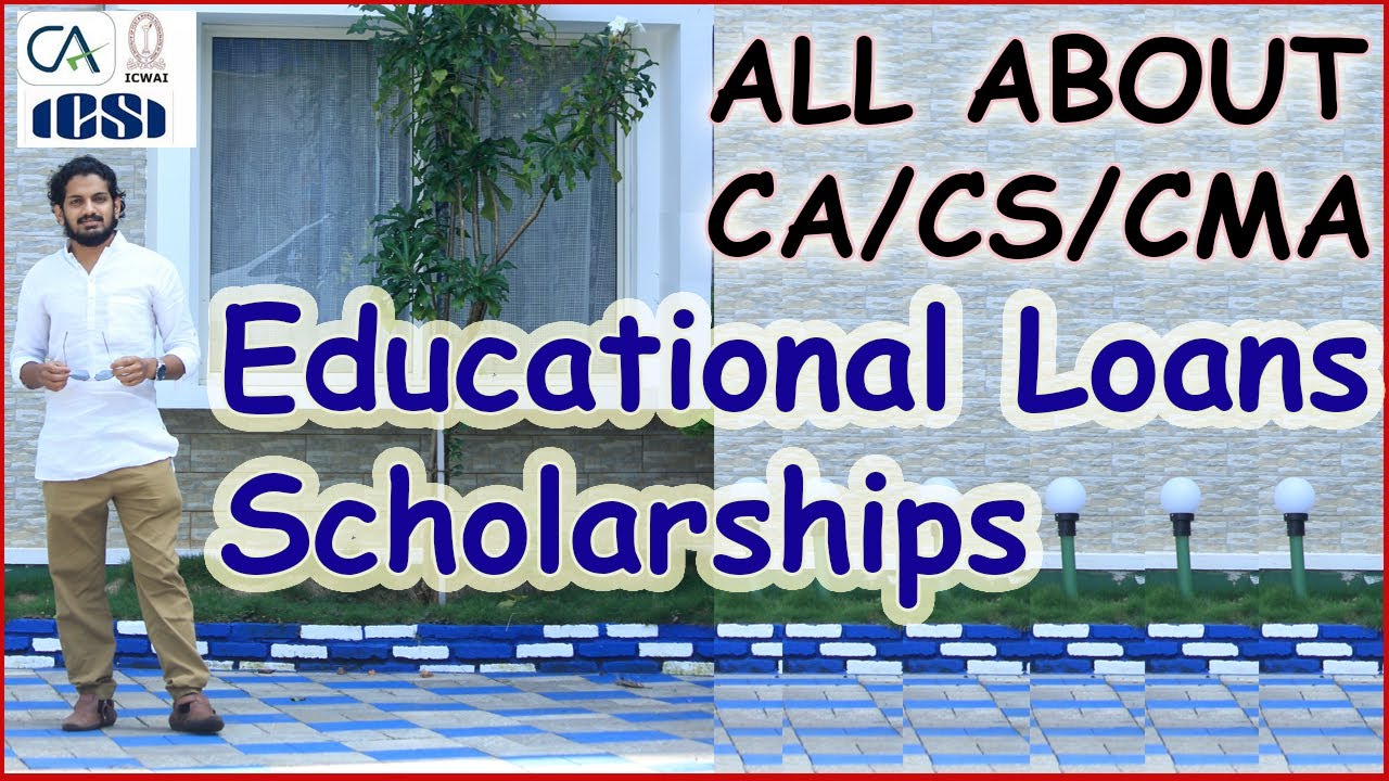 Scholarships & Educational Loans for CA CS CMA Students I Malayalam I Fayiz Muhammed