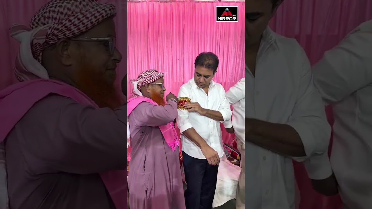 KTR Sircilla Tour | KTR Craze👌🔥🔥| BRS | Vemulawada #mirrortv #brs #ktr | Mirror TV