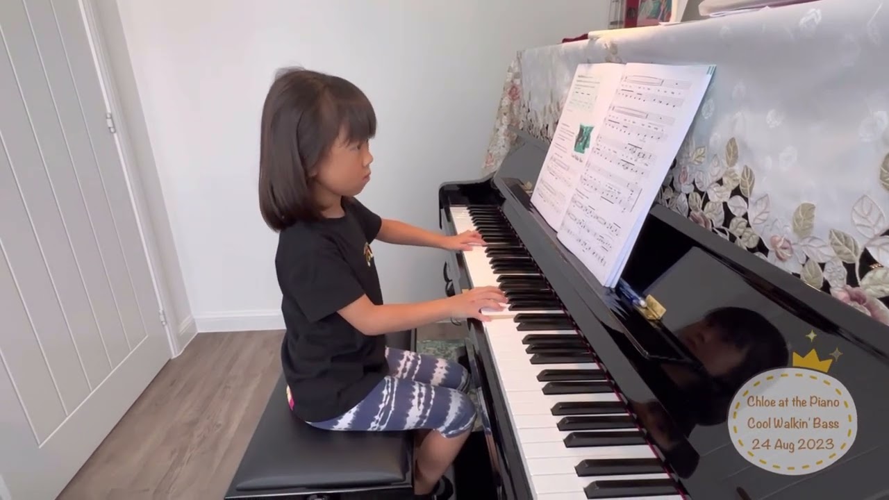 Cool Walkin’ Bass 🎹 Piano Adventures Lesson & Theory Book Level 3