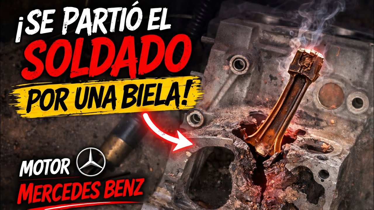 block Motor dañado por biela soldadura hierro fundido