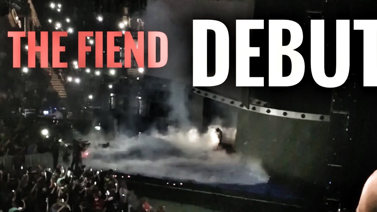 SUMMERSLAM VLOG 2019 - The Fiend entrance debut reaction