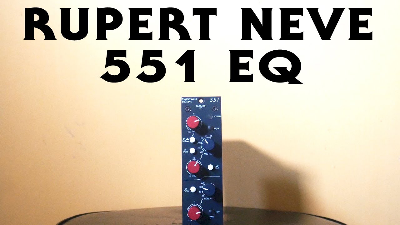 Rupert Neve 551 EQ