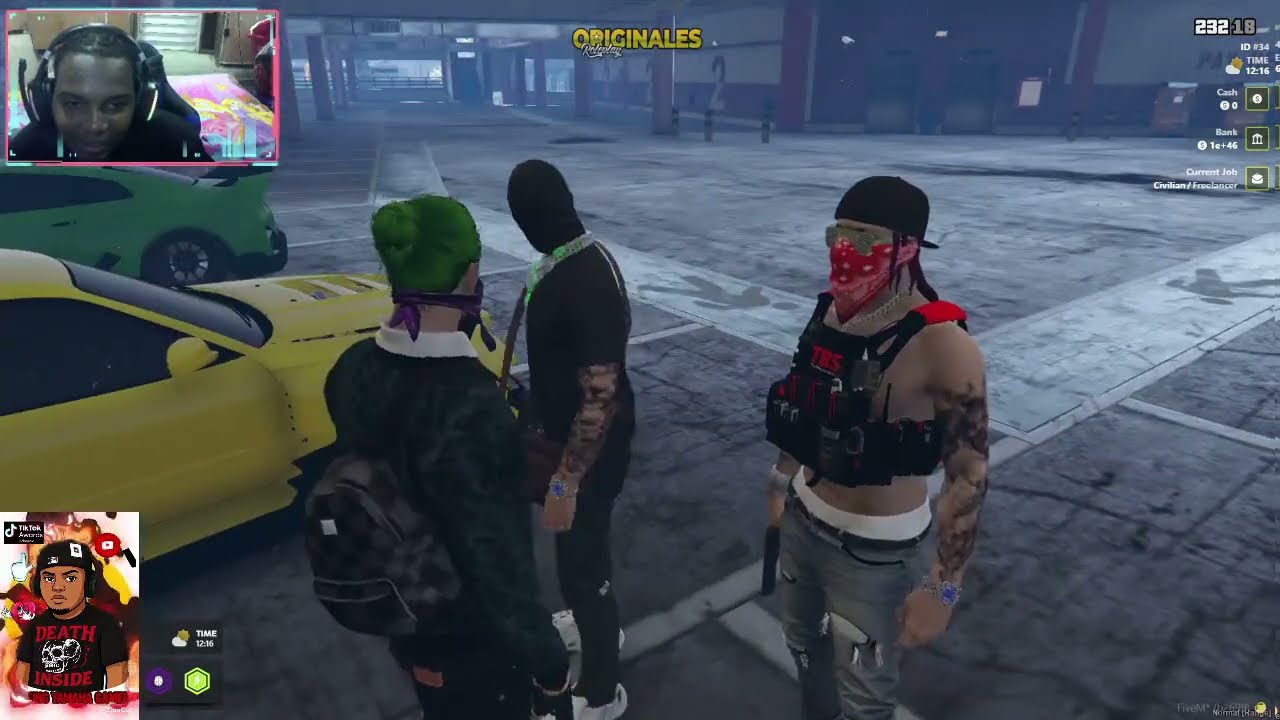 Aprobando un gtr34 y me chocan gta5 roleplay (en vivo)