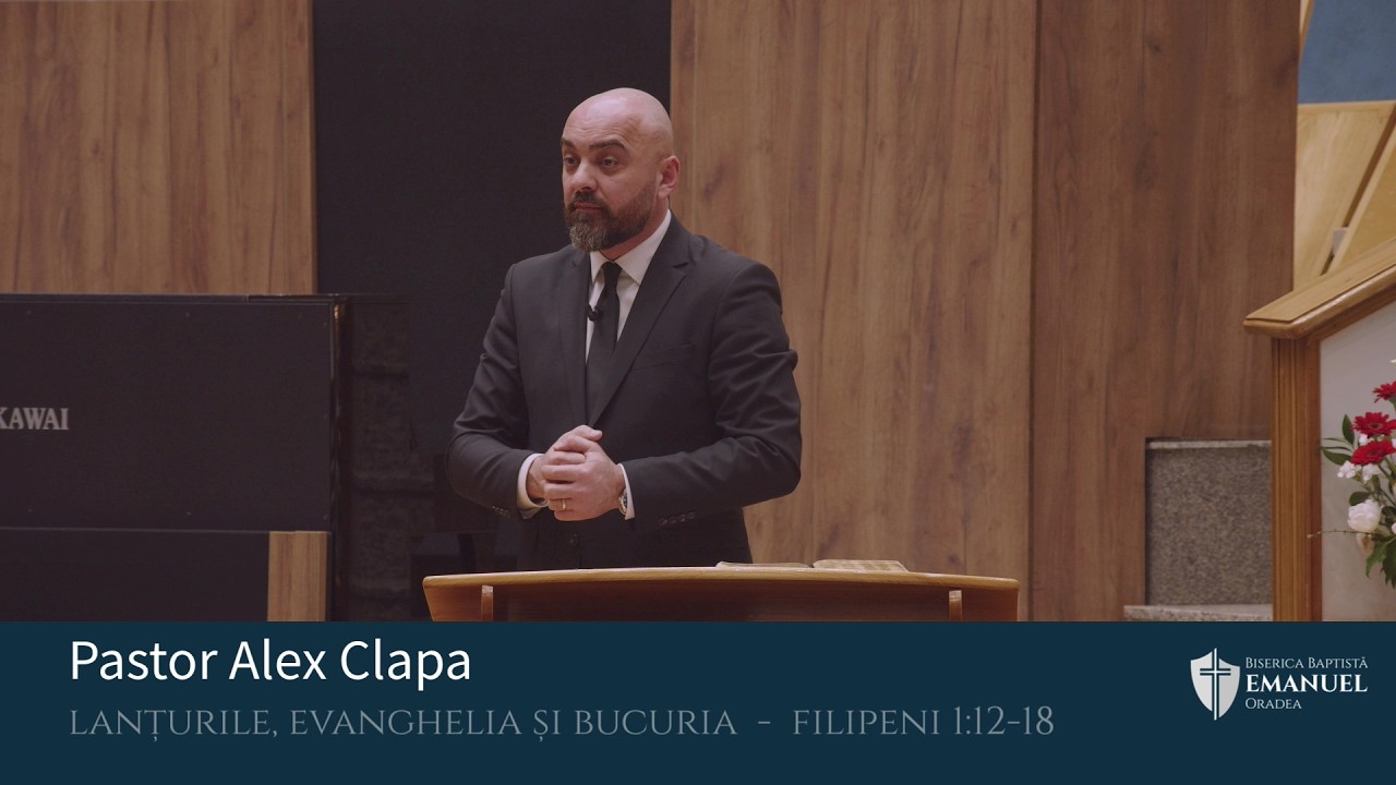 01.03.26 PM II | A. Clapa ,,Lanțurile , Evanghelia și bucuria
