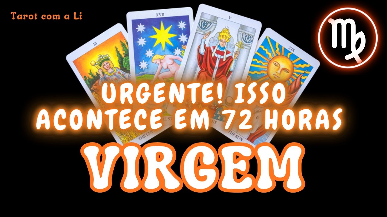 VIRGEM♍ ESSA NOTÍCIA VAI BATER À SUA PORTA MAIS RÁPIDO DO QUE VC PENSA