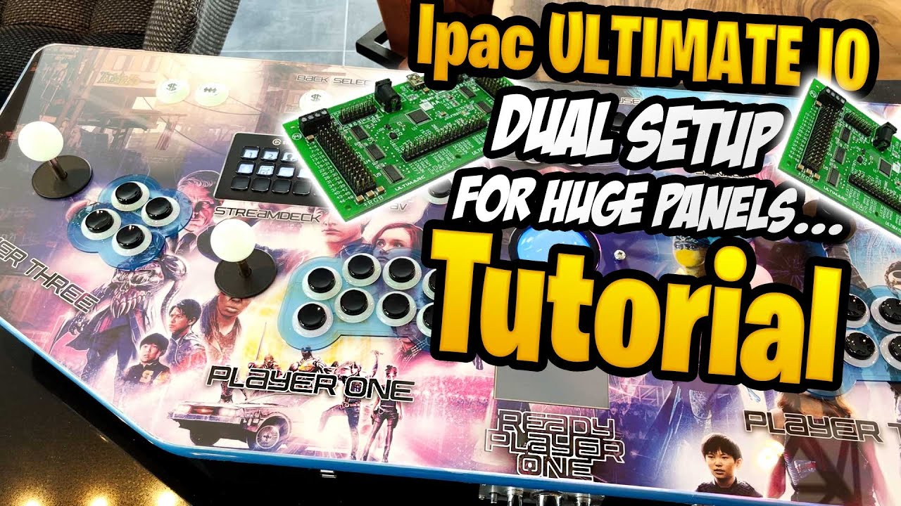 Dual Ipac Ultimate Setup Tutorial - For huge control panels