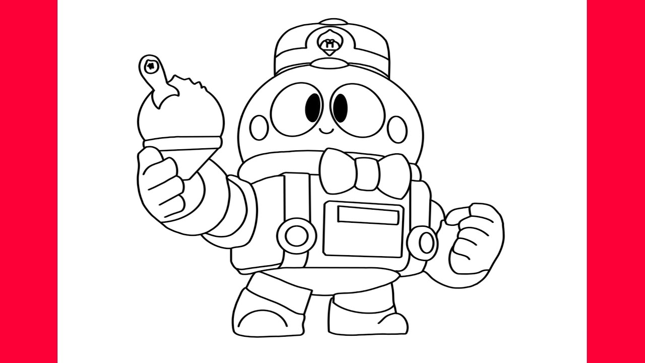 COMO DESENHAR LOU DO BRAWL STARS
