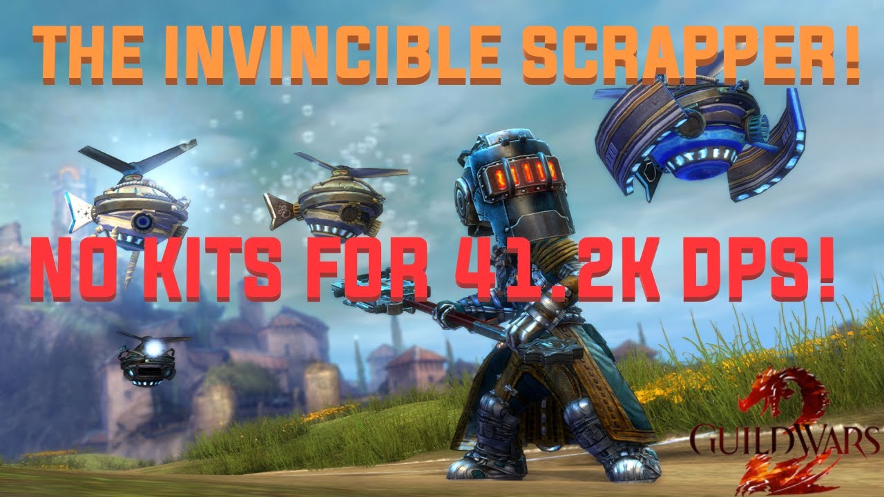 THE NEW BUTTON MASH SCRAPPER 2.0! | GUILD WARS 2 | COMPLETE GUIDE! | INVINCIBLE AND INSANE DPS!