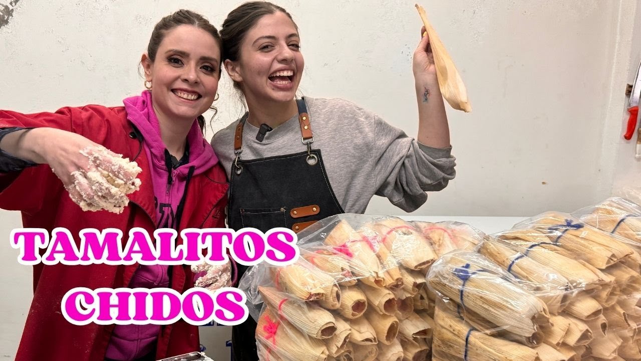 DANIELA PARRA me invita a hacer TAMALITOS CHIDOS | Maryfer Centeno #díadelacandelaria