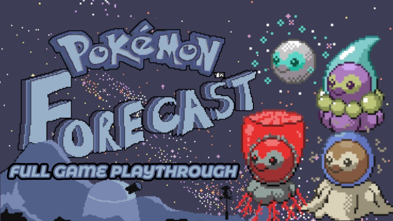 Pokemon Forecast (Fan Game) | Full Game Playthrough