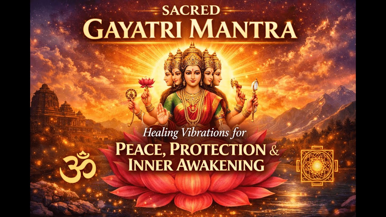 Sacred Gayatri Mantra | Healing Vibrations for Peace, Protection & Inner Awakening