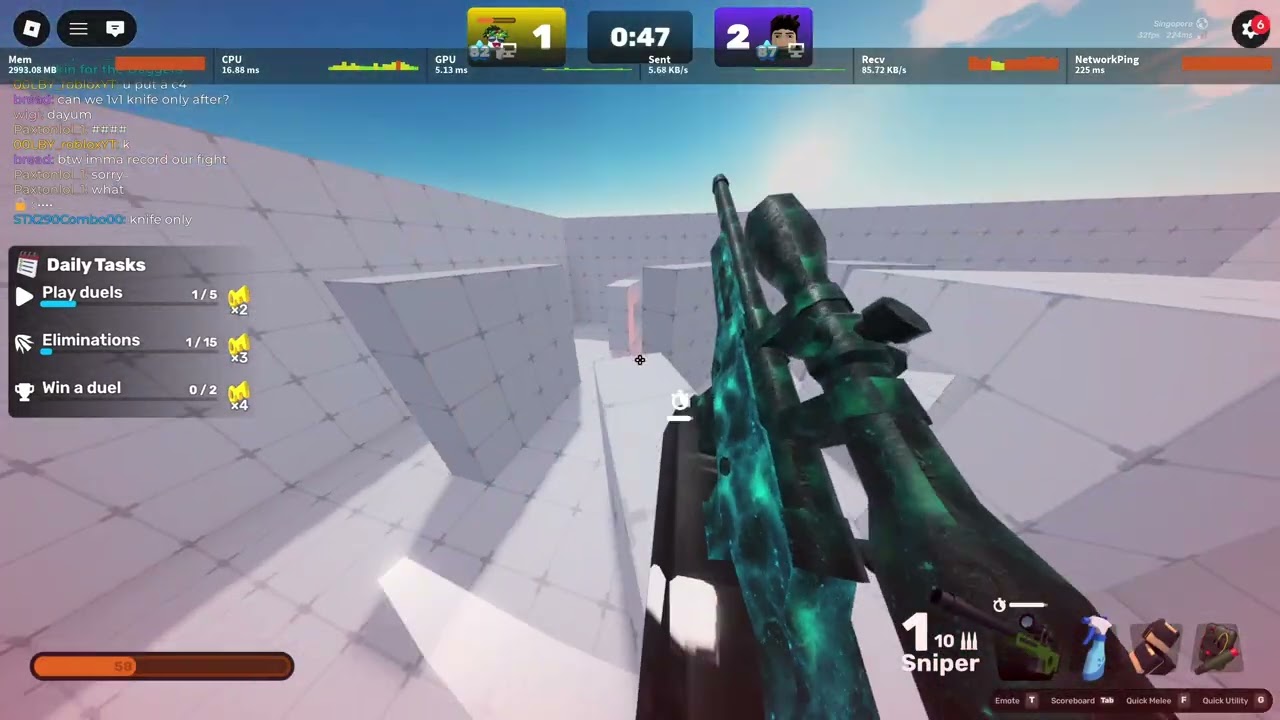 EP.3 Sniper vs Sniper @LBY_robloxYT