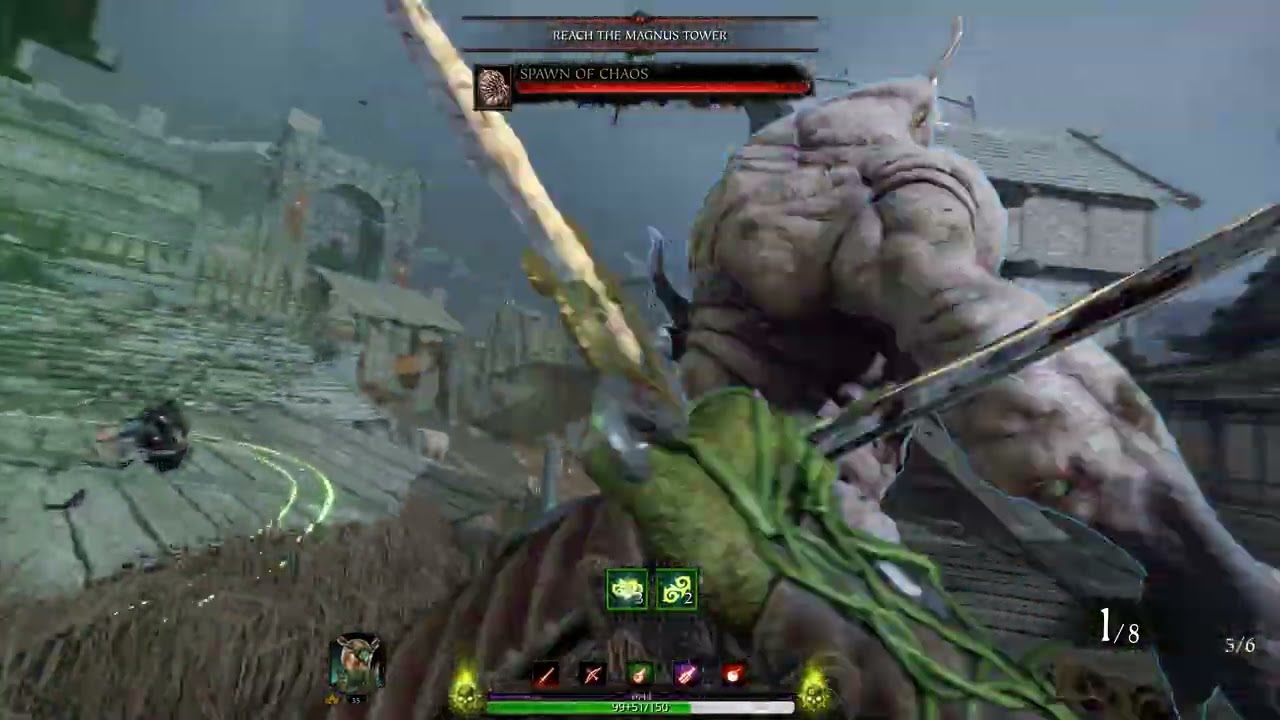 (Vermintide 2) True Solo Legend - Sister of the Thorne - Horn Of Magnus (CBR used)