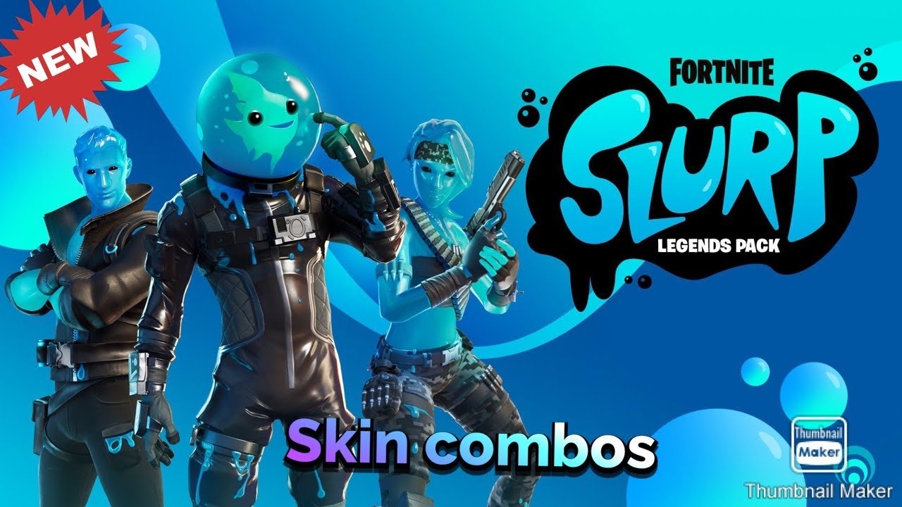 Fortnite season 5 SLURP Legends pack skin combos