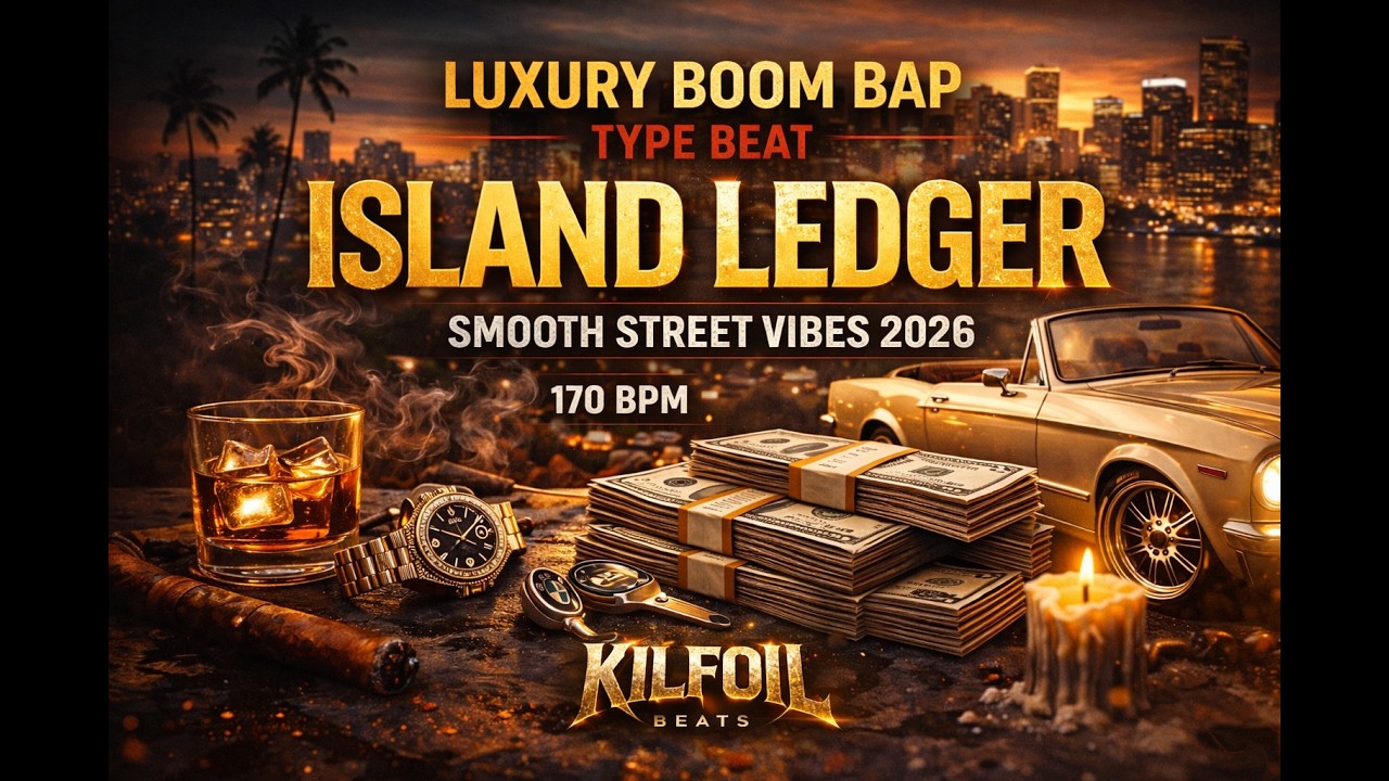 Luxury Boom Bap Type Beat &ndash; &ldquo;Island Ledger&rdquo; | Smooth Street Vibes 2026 | KILFOIL