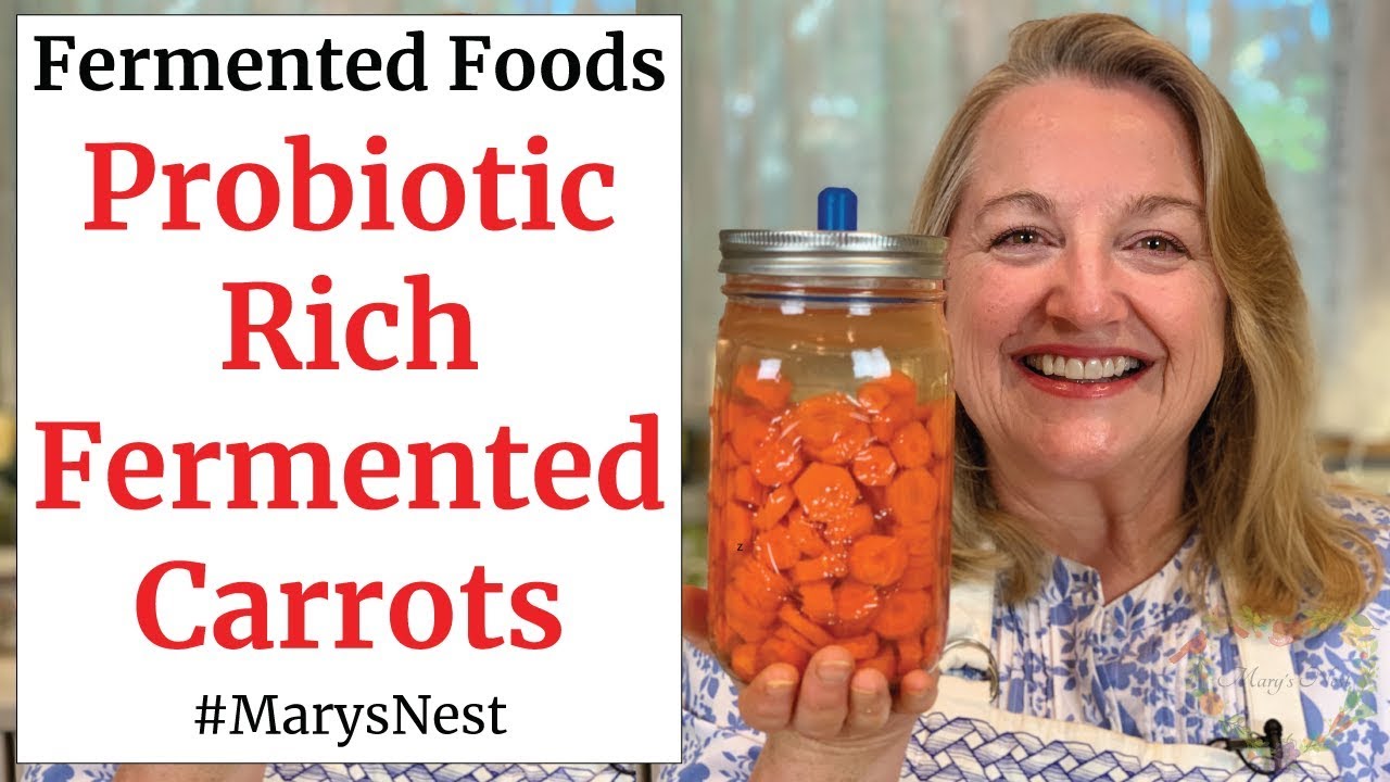 How to Make Fermented Carrots - A Probiotic Rich Food for Gut Health