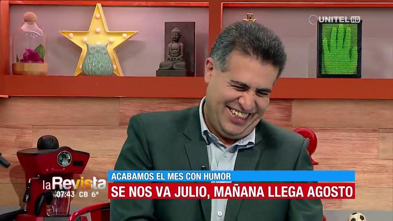 Humor: Este viernes se nos va Julio y vino a despedirse muy a su manera