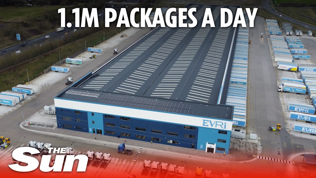 Inside the biggest parcel station in Europe