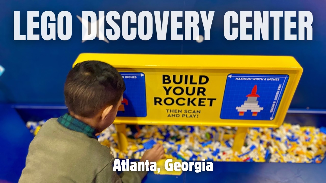 LEGO DISCOVERY CENTER ATLANTA at Phipps Plaza || Atlanta, Georgia~ Day 2