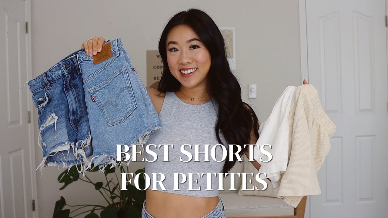 BEST SHORTS FOR PETITES | Denim + Summer Shorts | Try-On/Review
