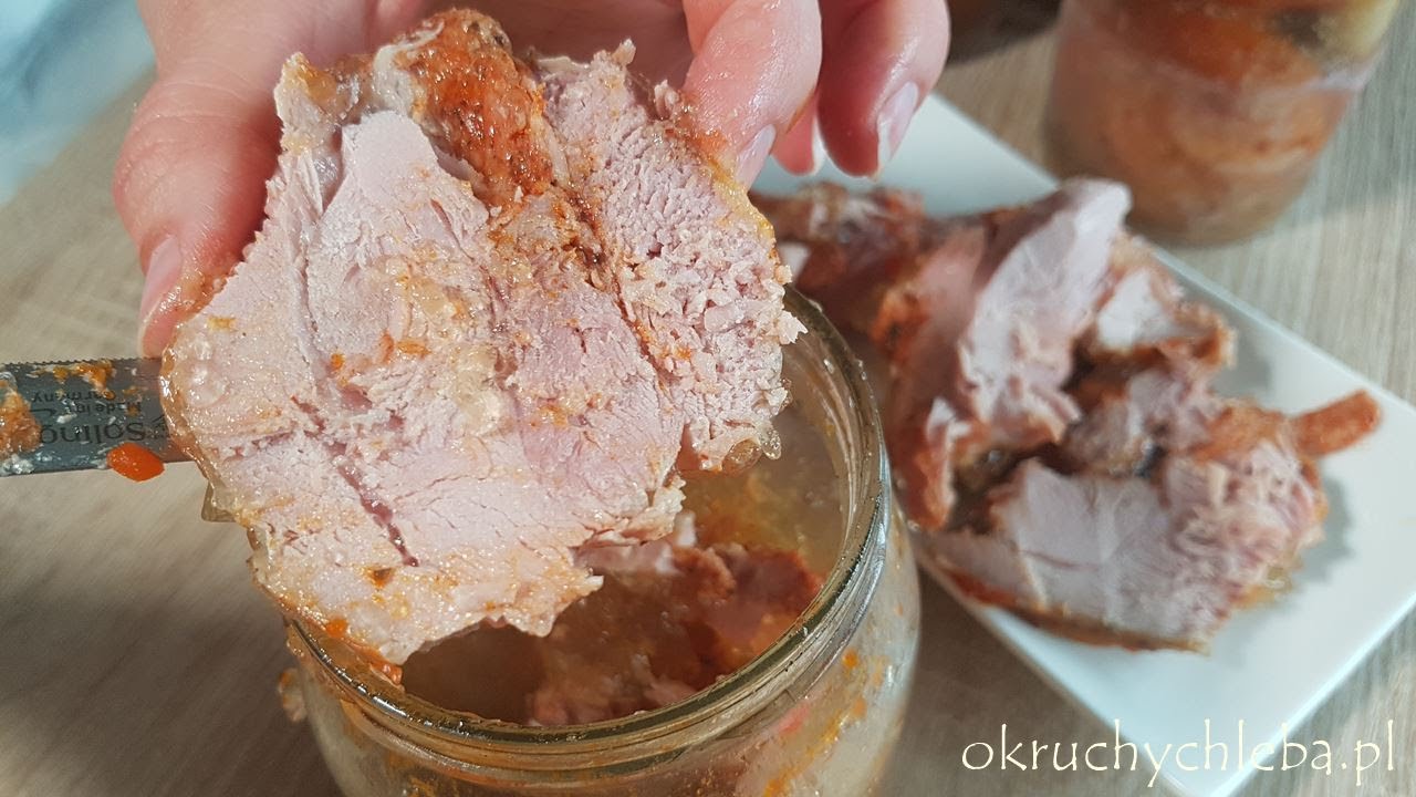 Рулька индейки в банке