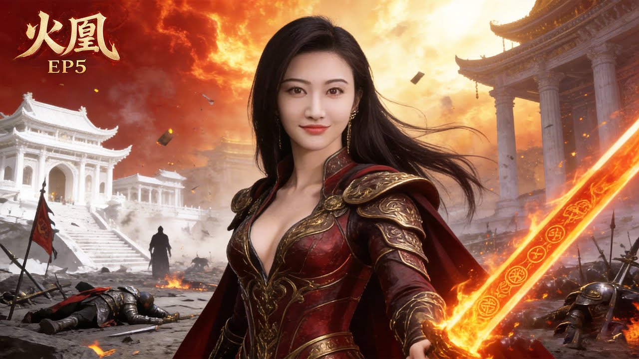 [中國抗戰劇] 🌸火凰EP5丨廢柴少女覺醒火王血脈，大戰之後神域屍橫遍野🌸Full Movie Version