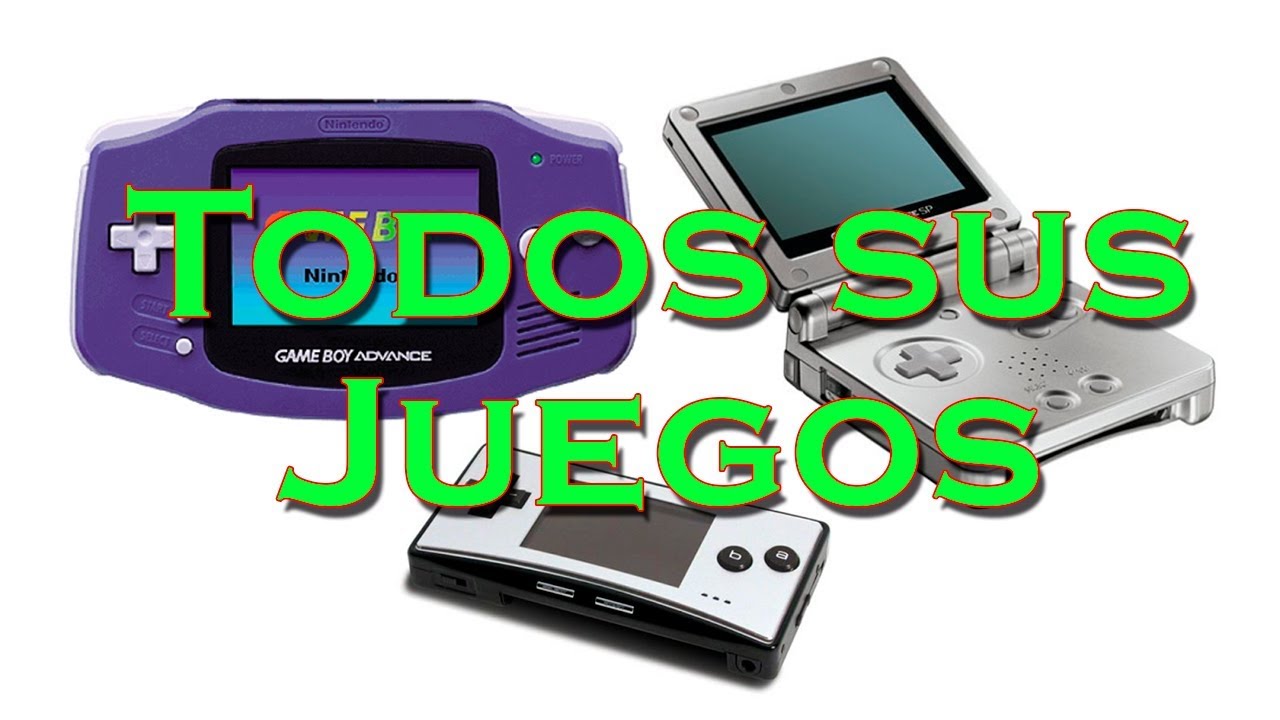 Game Boy Advanced - GBA - Todos sus juegos