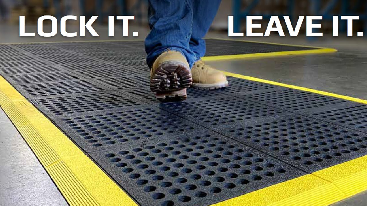 24/Seven&reg; LockSafe&reg; - Modular Rubber Interlocking Floor Tiles - Product Overview | Wearwell