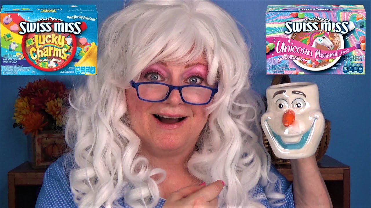 Lucky Charms Hot Cocoa Unicorn Marshmallow Hot Chocolate Granny Taste Test