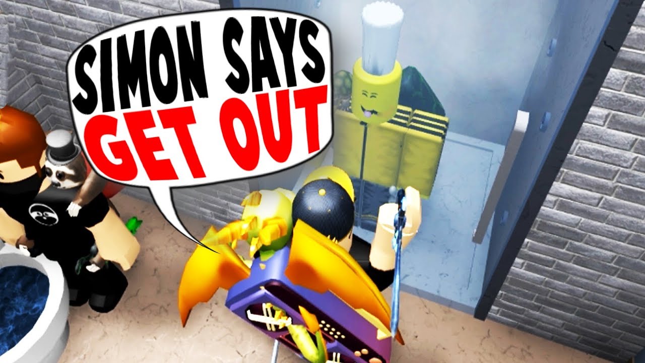 YOUTUBER SIMON SAYS IN ROBLOX!! (Murder Mystery 2)