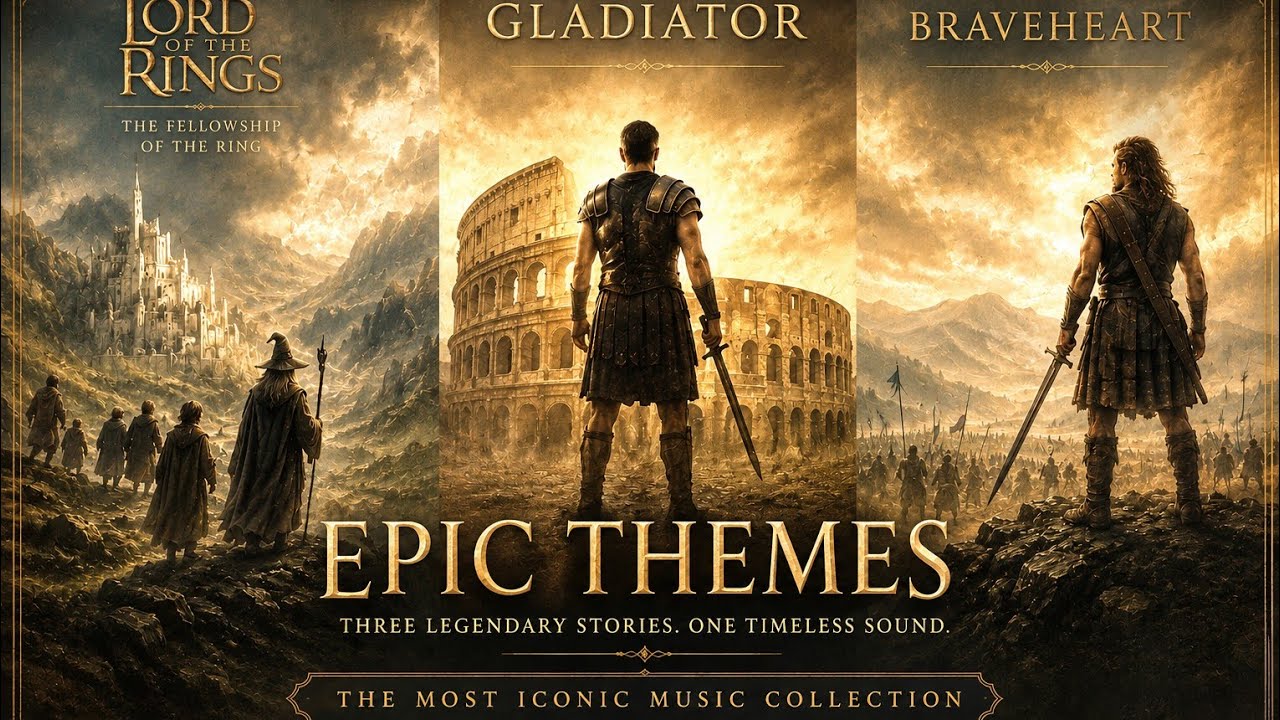 Gladiator, The Lord of The Rings, Braveheart Theme #gladiator #thelordoftherings #braveheart