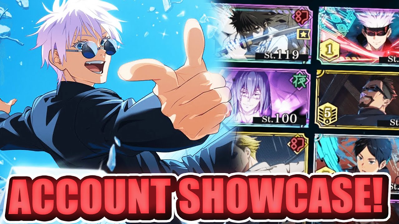 ACCOUNT SHOWCASE! SO SIEHT MEIN JJKPP ACCOUNT AUS! - Jujutsu Kaisen Phantom Parade [Deutsch]
