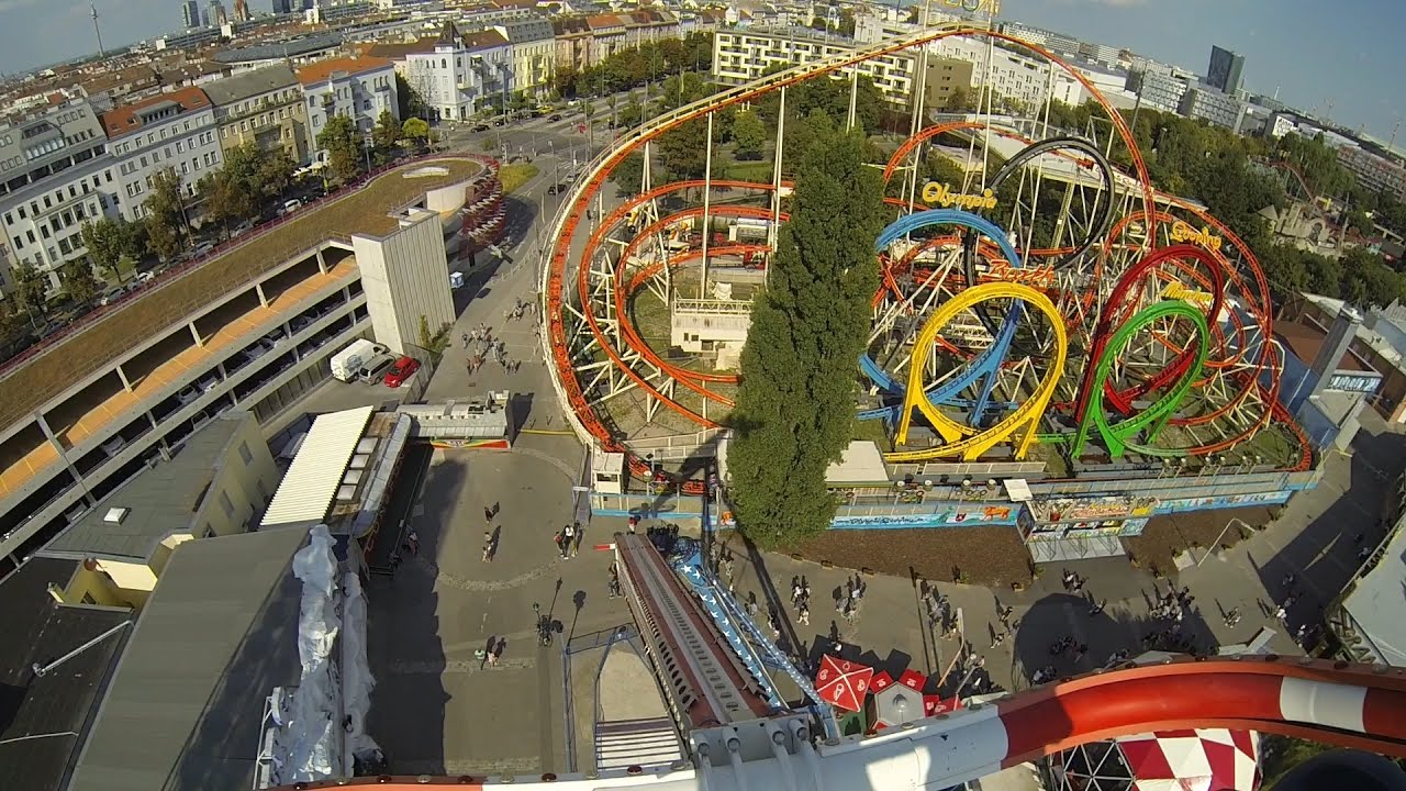 Funtime Vomatron Turbo Booster Prater Wien Vienna 2016 POV Onride