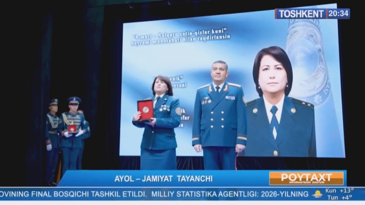 Ayol - jamiyat tayanchi