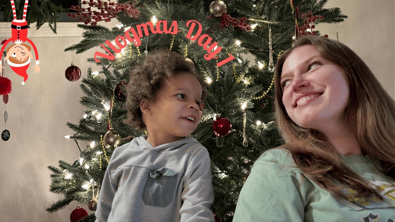 Vlogmas, день 1: подписка на 30 дней + праздничное веселье начинается!