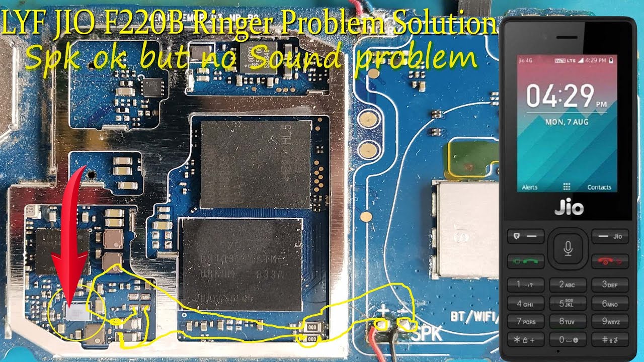 LYF Jio F220B Ringer Problem Solution!! Spk सही है लेकीन फिर भी sound नहीं दे रहा हैं तो ये विडियो🤔