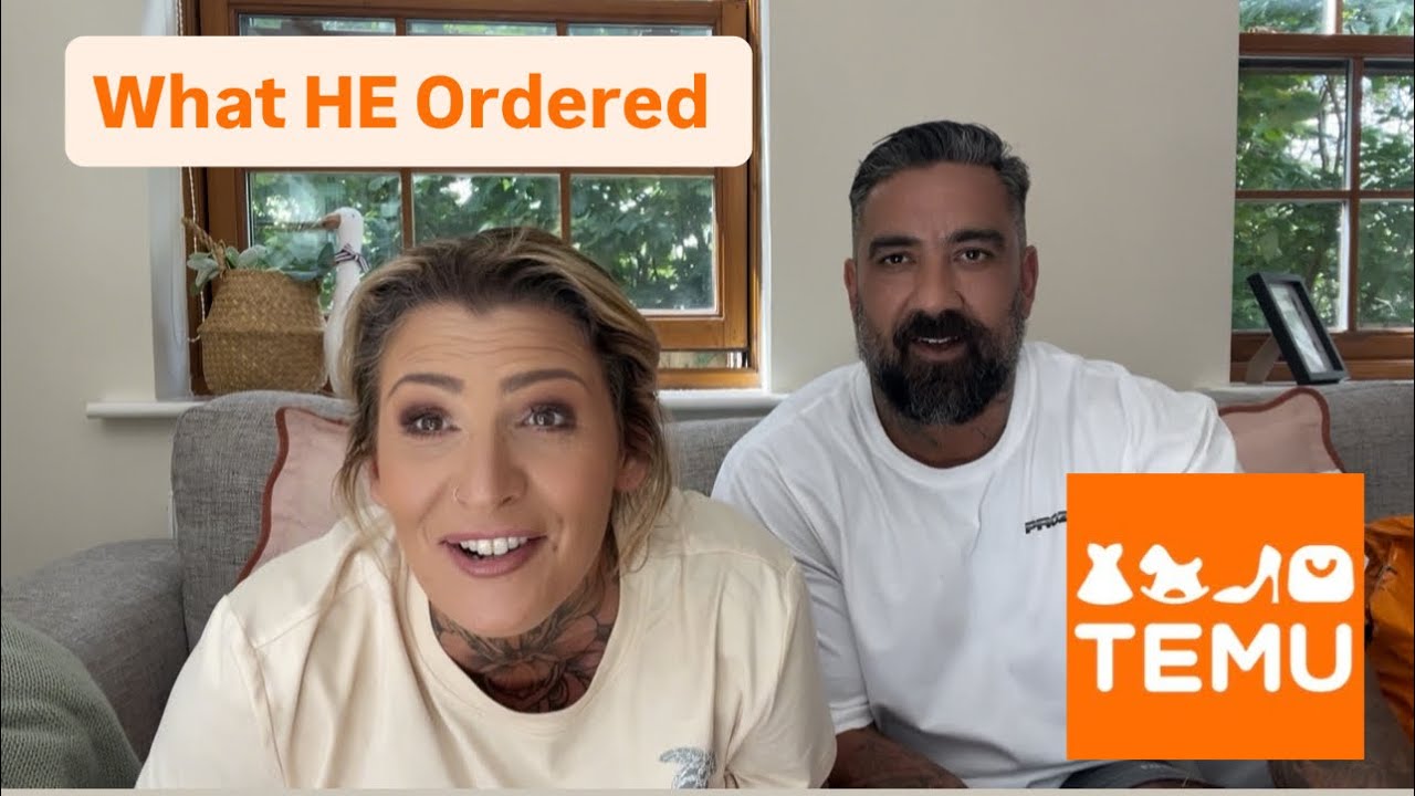 HUGE TEMU HAUL …… What HE ORDERED VS What we got 😂😳