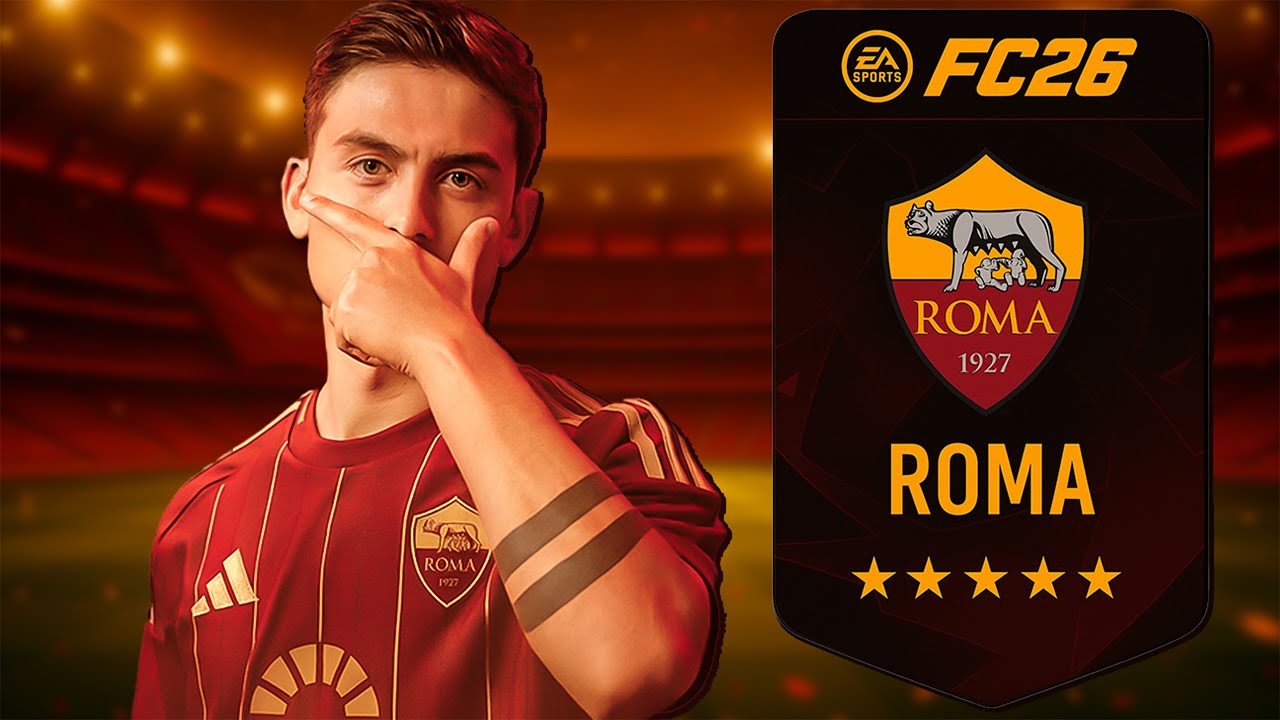 I Rebuilt ROMA Until They Win The Champions League in FC 26!