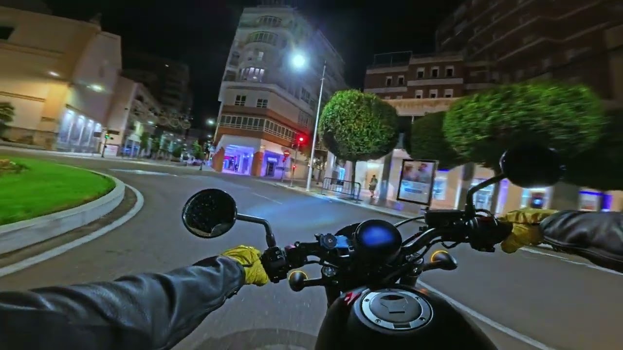 Honda Rebel 500 - NIGHT RIDE - PURE SOUND - 4K