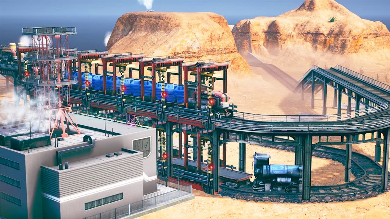 RAILGRADE | Atmospheric Dieselpunk Colony & Railway Building Tycoon on Earth Like Planet