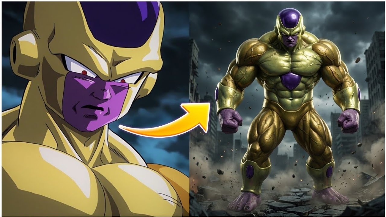 Dragon Ball Characters but Muscular like Hulk | Live Action Ai Transformation 2026 Cre4U 