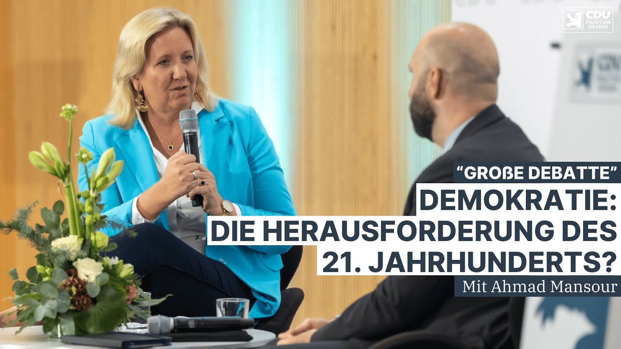 Große Debatte mit Ahmad Mansour
