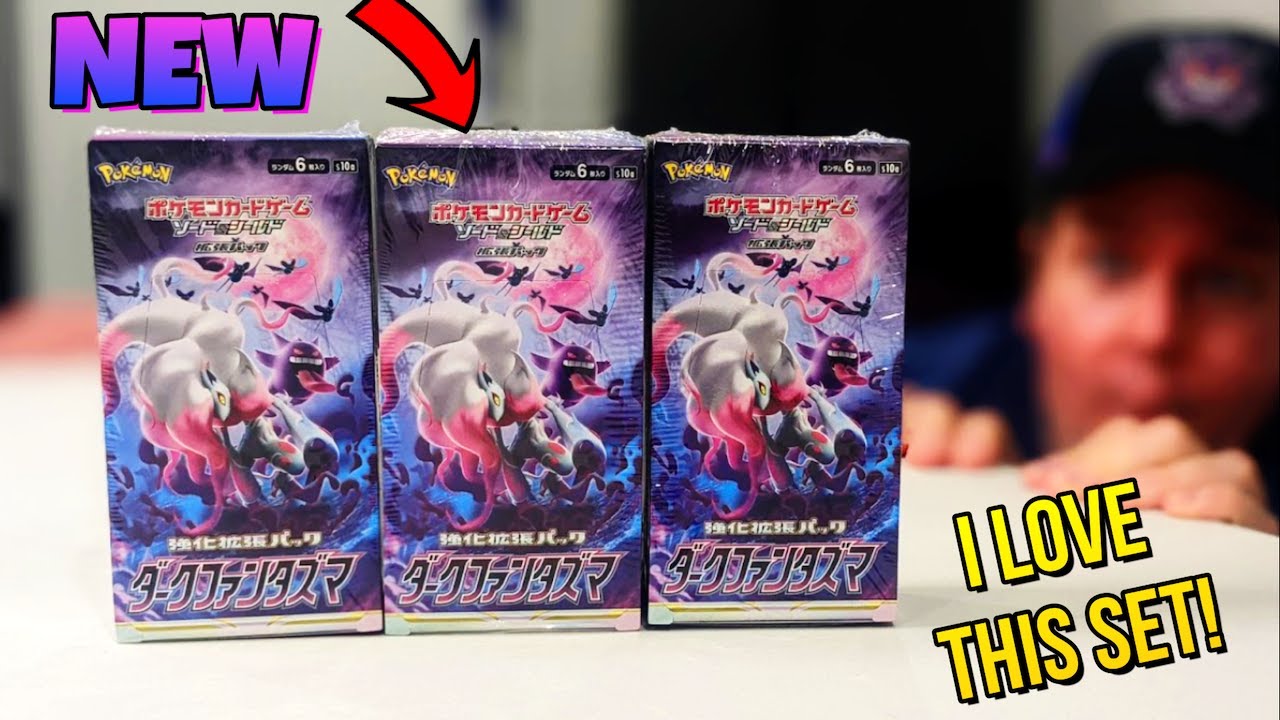 HUGE Pokemon Dark Phantasma Opening! *NEW* (60 Packs)