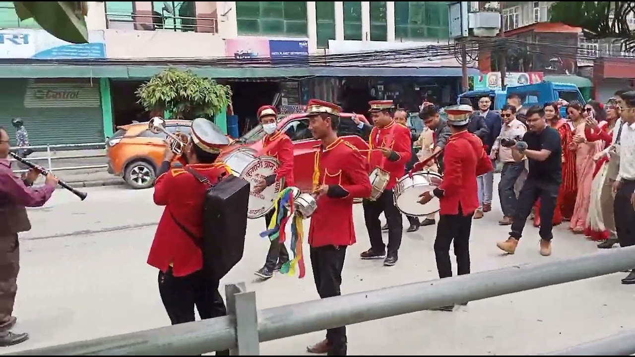kumari brass band baja #hindisong #hindi#nepaliweddinghighlight #viral #mujsheshadikaroge