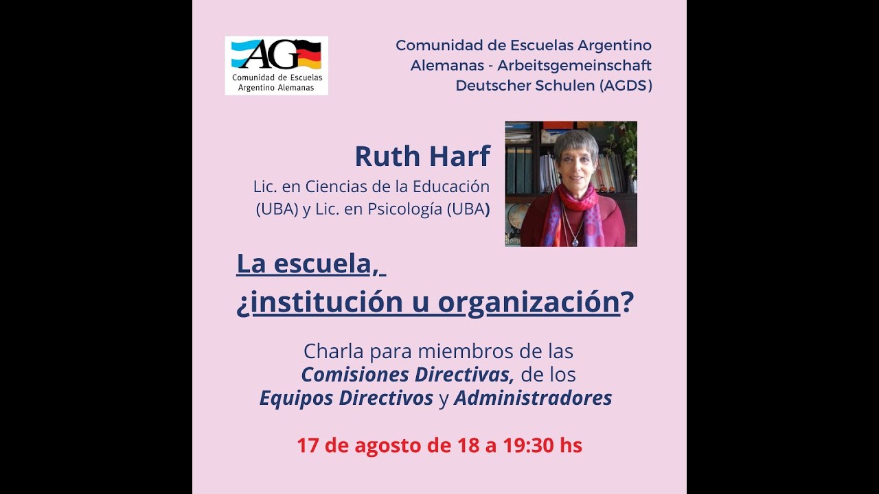 Lic. Ruth Harf.
