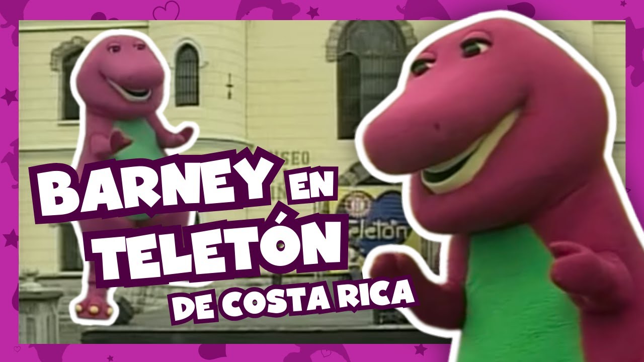 Barney | ¡Barney canta su Sing-Along en la Teletón de Costa Rica en 2002! | Show en vivo