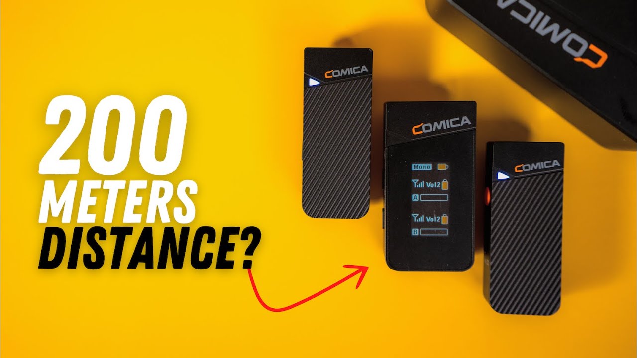 COMICA VIMO C Wireless Microphone REVIEW | Best Wireless Vlogging Mic?