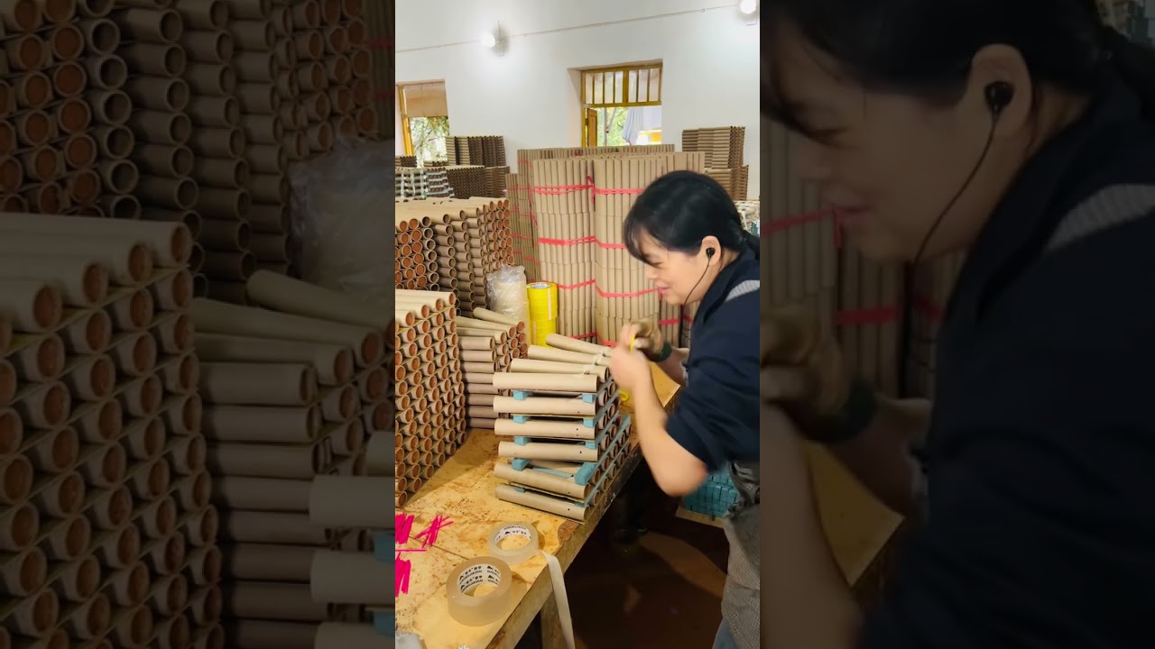 ASMR Fireworks: Satisfying Consumer Cake Assembly! 🧨✨