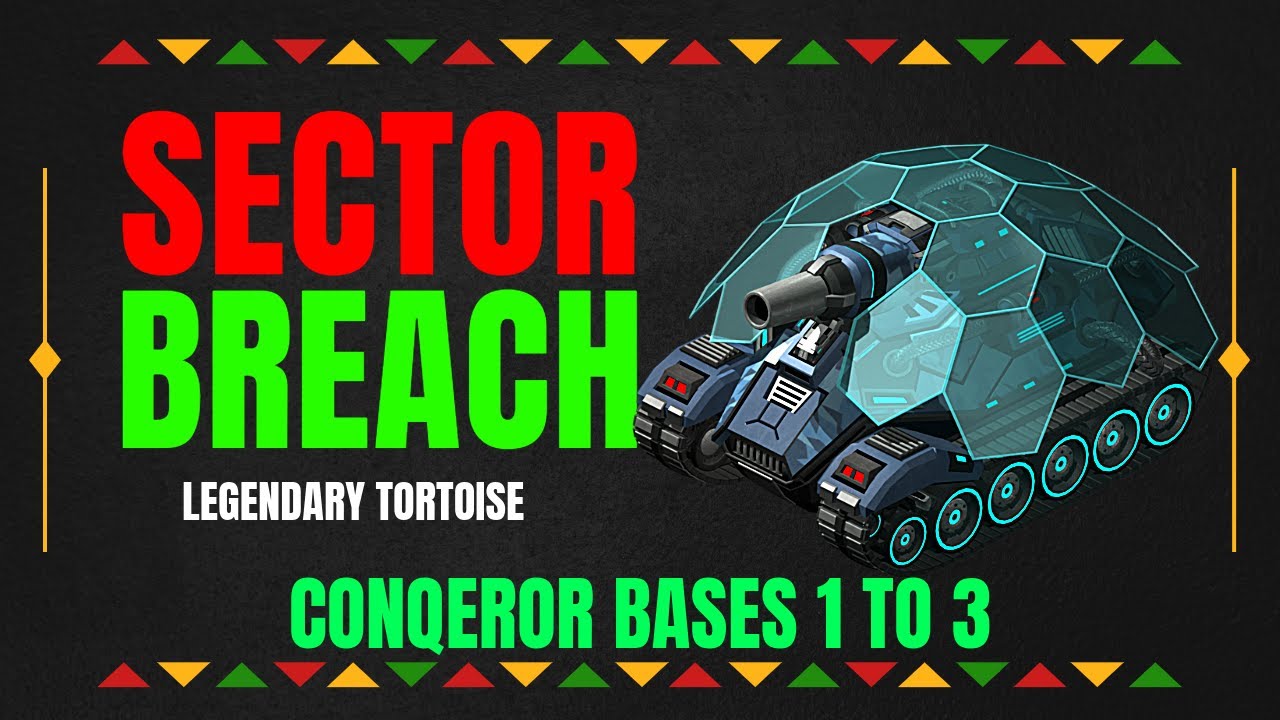 War Commander: Sector Breach (Conqueror Bases 1 To 3)