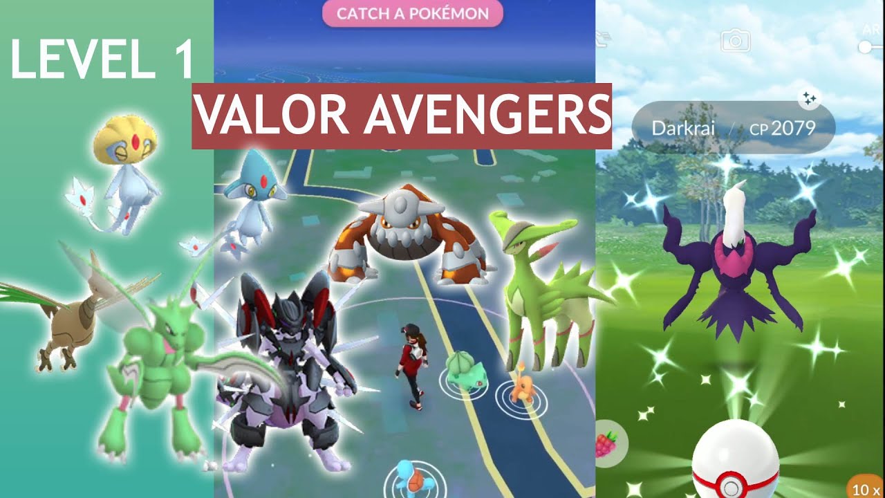 Starting from level 1  to catching a shiny Darkrai minus other legendary before!